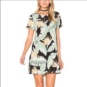 Show Me Your Mumu Em Palm Birds Of Paradise Print